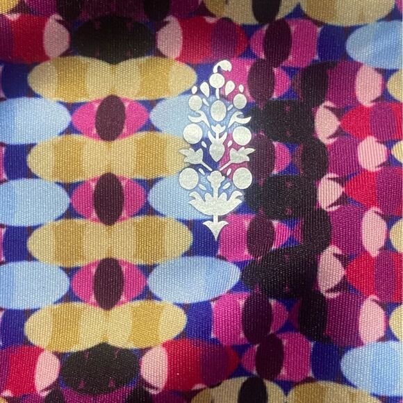 Free People Movement FP Multicolor Lose Control cross waist Leggings size XS - Picture 8 of 8